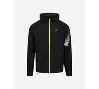 Asics Road Graphic Packable M - Giacca Running - Uomo - Nero S