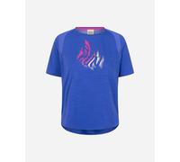 Asics Road Graphic W - T-shirt Running - Donna - Blu M