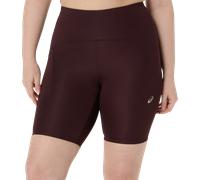 ASICS ROAD HIGH WAIST 8IN SPRINTER Shorts S Rosso