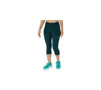 Asics road high waist green donna 3 4 legging
