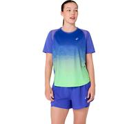 ASICS ROAD FADE SS TOP Magliette S Azzurro
