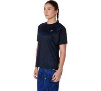 ASICS Road Lite - Show Ss Top Performance Black / Dark Cobalt FeMale Size L