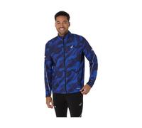 ASICS Road Lite - Show Packable Jacket Performance Black / Dark Cobalt Male Size XS