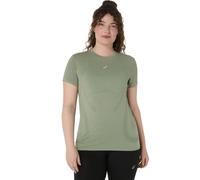 Asics Road Seamless Short Sleeve T-shirt Verde XS Donna