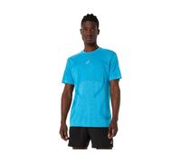 ASICS Road Seamless Ss Top Aegean Blue / Sky Male Size L