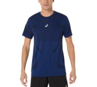 ASICS ROAD SEAMLESS SS TOP Magliette S Azzurro