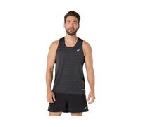 ASICS Road Singlet Performance Black Male Size XS