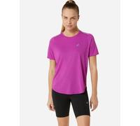 Asics Road W - T-shirt Running - Donna - Rosso M