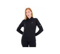 ASICS Road Winter 1/2 Zip Mid Layer Performance Black FeMale Size L