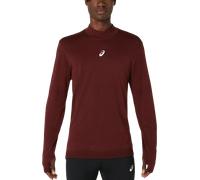 ASICS ROAD WINTER SEAMLESS LS TOP Magliette a maniche lunghe XL Rosso