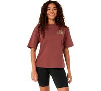 ASICS Runner Message Graphic Tee Rusted Rock FeMale Size XL