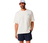 Asics Runner Message Graphic Relaxed Short Sleeve T-shirt Bianco S Uomo