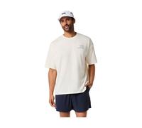 ASICS Runner Message Graphic Relaxed Tee Cream Male Size XS