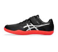 ASICS Scarpa unisex Throw PRO 3 Track & Field, nero/argento puro., 7 Wide Women/5.5 Men