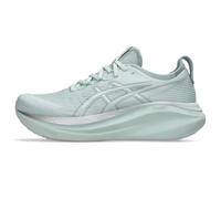 Asics Scarpe da Corsa da Uomo Gel-Nimbus 27, Acqua/Bianco Puro, 46.5 EU