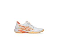 Scarpe da donna per badminton/squash Asics Blade FF 2 - white/vivid coral - Bianco (37.5)