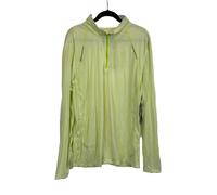ASICS Shosha Maglia Maniche Lunghe 1/4 Zip Felpa Pullover Da Uomo, Lime