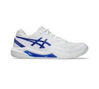 Scarpe da uomo per il padel Asics Gel-Dedicate 8 Padel - white/dark cobalt - Blu (44,5)