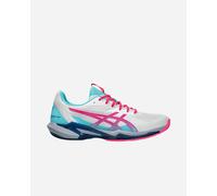 ASICS La SOLUTION SPEED™ FF 3 PADEL La SOLUTION SPEED™ FF 3 PADEL è stata sviluppata per i giocatori di speed padel che sono alla ricerca di una scarpa veloce e leggera, progettata per la velocità La