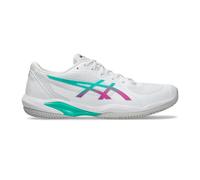 ASICS Solution Swift FF 2 Scarpa per terra rossa Uomini-bianco, rosa in bianco, Taglia: 46