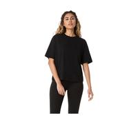 ASICS Spiral Embroidery Relaxed Tee Performance Black FeMale Size XL