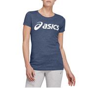 Asics Sport Logo Tee Grand Shark Heather/brilliant White Taglia: S | Maglie Outlet | Donna | Bianco