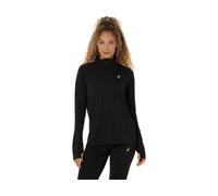 ASICS Sport Ls 1/2 Zip Top Performance Black FeMale Size 2XL