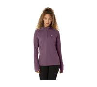 ASICS Sport Ls 1/2 Zip Top Velvet Purple FeMale Size XS