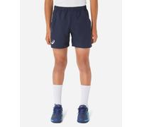Asics Basic Jr - Pantaloncini Tennis - Blu 8-10ANNI