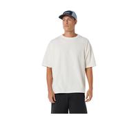 ASICS Track Club Heritage Relaxed Tee Cream Unisex Size S