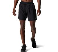ASICS Uomini Core 7In Short Abbigliamento da Running Pantaloncini da Corsa Performance Black - Nero S