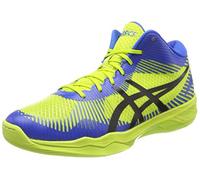 Asics Volley Elite FF Mt, Scarpe da Pallavolo Uomo, Multicolore (Energy Greendirectoire Blue Black 7743), 44 EU