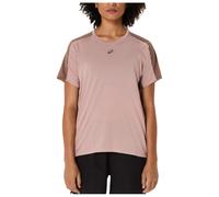 ASICS Fujitrail Elite Ss Top Neutral Pink / Taupe Grey FeMale Size XS