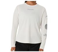 Asics - Women's Fujitrail Logo L/S Top - Maglia da corsa XS grigio