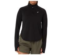 Asics - Women's Nagino Run 1/4 Zip L/S Top - Maglia da corsa S nero