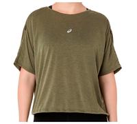 Asics - Women's Nagino Run Adjustable S/S Top - Maglia da corsa M olivia