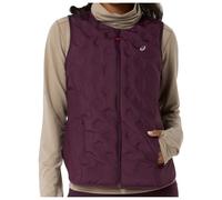 Asics - Women's Nagino Run Padded Gilet - Gilet da corsa M lilla
