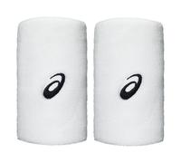 ASICS Wrist Band Long Polsino anti sudore in bianco, Taglia: os