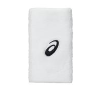 ASICS Wrist Band Pair Long Brilliant White Unisex Size OS