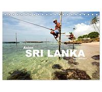 Asien - Sri Lanka (Tischkalender 2026 DIN A5 quer), CALVENDO Monatskalender: Eine fotografische Traumreise durch das frühere Ceylon