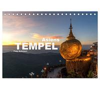 Asiens Tempel (Tischkalender 2026 DIN A5 quer), CALVENDO Monatskalender: Die faszinierende bunte Welt asiatischer Tempel und Religionen Religionen