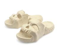 Asifn Skull Slides Pantofole Doccia per Le Donne Uomini Sandali Casa Eva Spessore Soft Open Toe su Indoor Outdoor Beach Pool Sandali （Marrone,40/41 EU