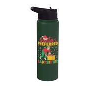 Asilo Nido Santa´s Preferred Babysitter Tata Stainless Steel Insulated Water Bottle
