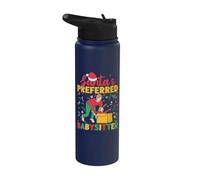 Asilo Nido Santa´s Preferred Babysitter Tata Stainless Steel Insulated Water Bottle