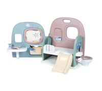 Asilo Pieghievole per Bambine Smoby Baby Care con 4 Zone e Accessori