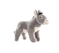 Uni-Toys - Asino grigio, in piedi - 20 cm (altezza) - asino peluche - peluche peluche