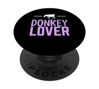 Asini Amanti Donne Asini Animali Asini PopSockets PopGrip Adesivo