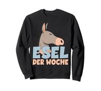 Asino della Settimana Divertente doppiaggio di Calcio e Felpa