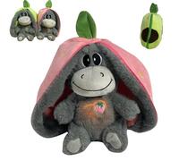 Asino Peluche Respirabile,asino Di Peluche Addormentato,asino Che Respira,peluche Che Respira,Generico Breathing Plush Donkeys, Peluche Asino Che Respira,Asino Che Resp-ira-B