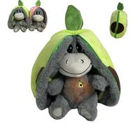 Asino Peluche Respirabile,asino Di Peluche Addormentato,peluche Che Respira,Generico Breathing Plush Donkeys,Asino Che Resp-ira-A